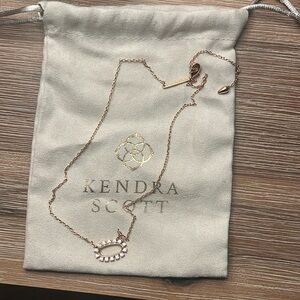 Kendra Scott Rose Gold Necklace